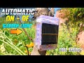 Awesome Use Of Old Solar Panel || Colorful Garden Automatic On Of Light || Free Solar Energy