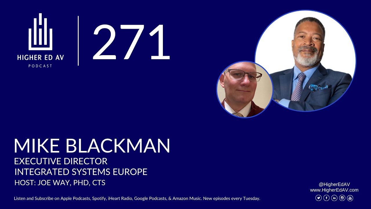 271: Mike Blackman, Executive Director, Integrated Systems Europe