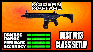 NEW M13 MOST BROKEN SETUP IN MODERN WARFARE! ZERO RECOIL (COD MW) BEST CLASS SETUP