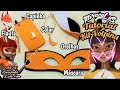 Miraculous Ladybug Como Fazer Kit VOLPINA / Lila - Máscara, Orelhas, Colar +| Corujices da Lu