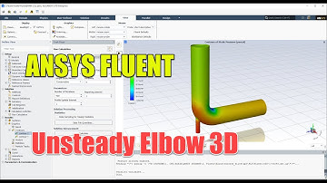 ✅ #Ansys Fluent Tutorial | Elbow 3D Unsteady | Ansys Student Version
