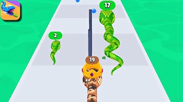 Snake Run Race🐍🏁 3d Running Gameplay Walkthrough Part - 30 (iOS, Android)