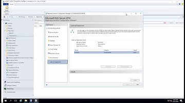 How to configure sccm reporting services point