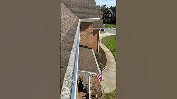 Gutters Matter LLC just completed a 6-inch white gutter installation with precision and expertise.