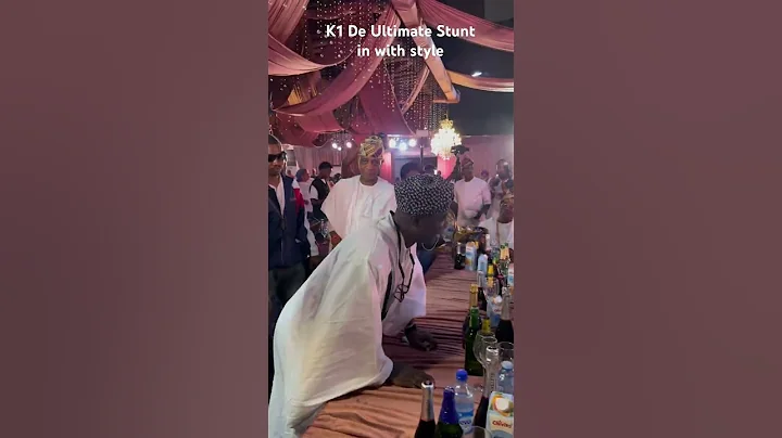 K1 de ultimate triumphant entrance at Olori Aramide Oniru 80th birthday #k1deultimate #viral #fyp