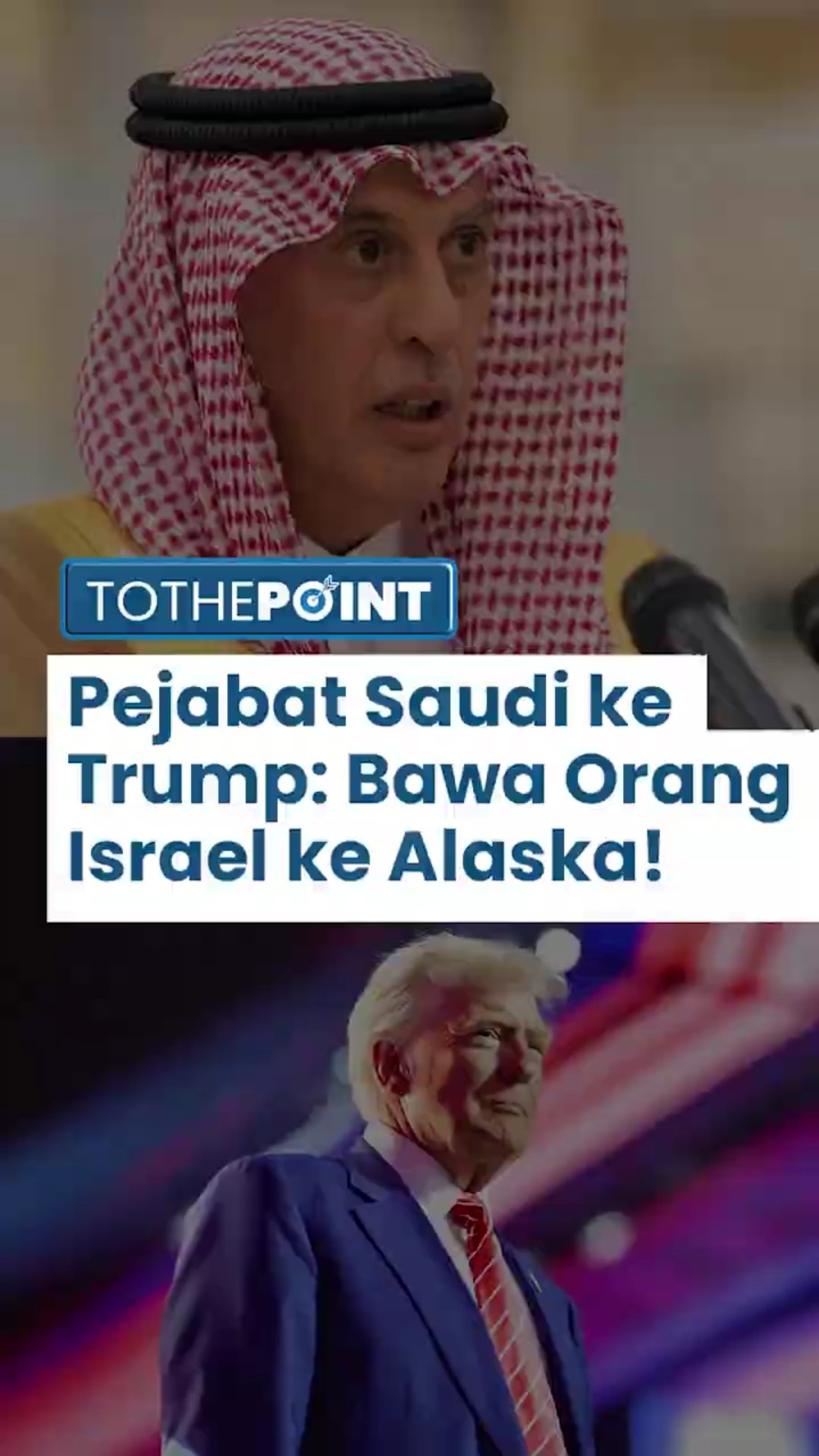 Ejek Netanyahu \u0026 Trump soal Gaza, Pejabat Saudi Usul ke Presiden AS Tempatkan Warga Israel di Alaska
