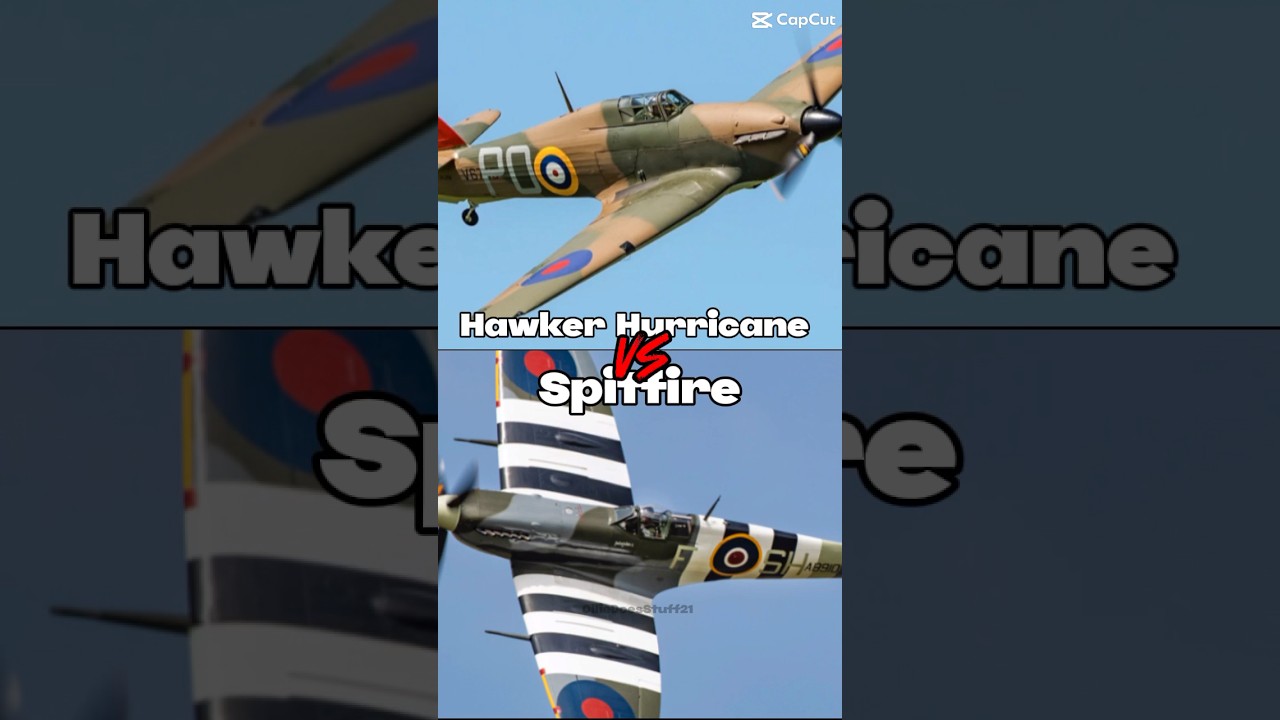 Hawker Hurricane Vs Spitfire WWII Planes YouTube Hawker Hurricane Vs Spitfire WWII Planes YouTube