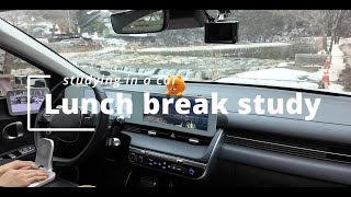 2HR STUDY WITH ME | 10min Break, Background noise, No music, Anywhere Study