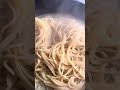 spaghetti with mussels 😋