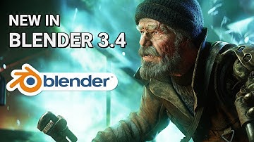 Blender 3.4 release (Charge Open Scene Review - Splash Screen)