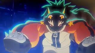 Pristimon Digivolves into Bearcatmon - Digimon Beatbreak Episode 35