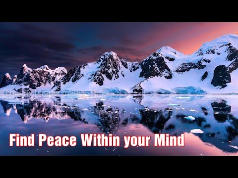 FLYING OVER ANTARCTICA ( UHD) - Relaxing Music Along With Beautiful Nature Video