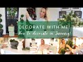 AUTHENTIC CLASSIC HOME DECOR // DECORATE WITH ME  + PORCH  // GREEN CHEF COOK WITH ME // DECOR HAUL