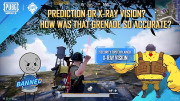 PUBG MOBILE | Security Tips Explained - Prediction of X-Ray Vision?