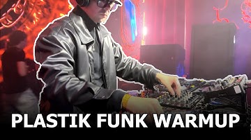 Plastik Funk Warmup | NEPTUNE CLUB BRATISLAVA | Alm0ss Live DJ Set [Groovy Techno|Afro House|House]