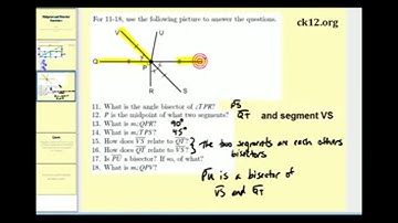 Bisector and Midpoint Exercises   Example 2