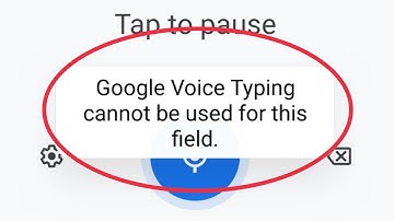 Google Voice typing cannot be used for this field problem solve in Gboard Keyboard Android