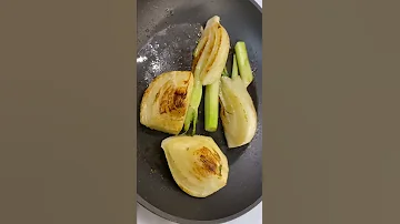 Фенхель на сливочном масле