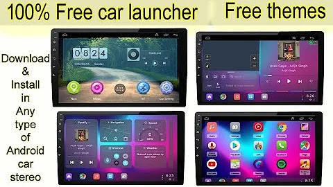 🚗 Want to customize your Android car stereo with a stylish new theme?