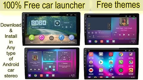 🚗 Want to customize your Android car stereo with a stylish new theme?