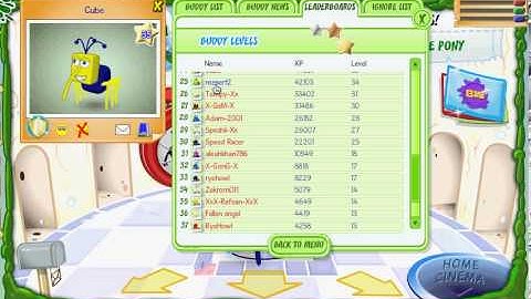 Binweevils My Famous Buddy List