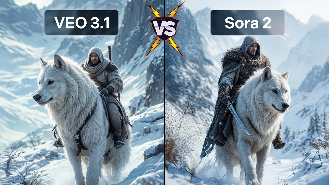 Veo 3.1 VS Sora 2 - Side By Side Full Comparison - AI VIDEO WAR 2025 ...
