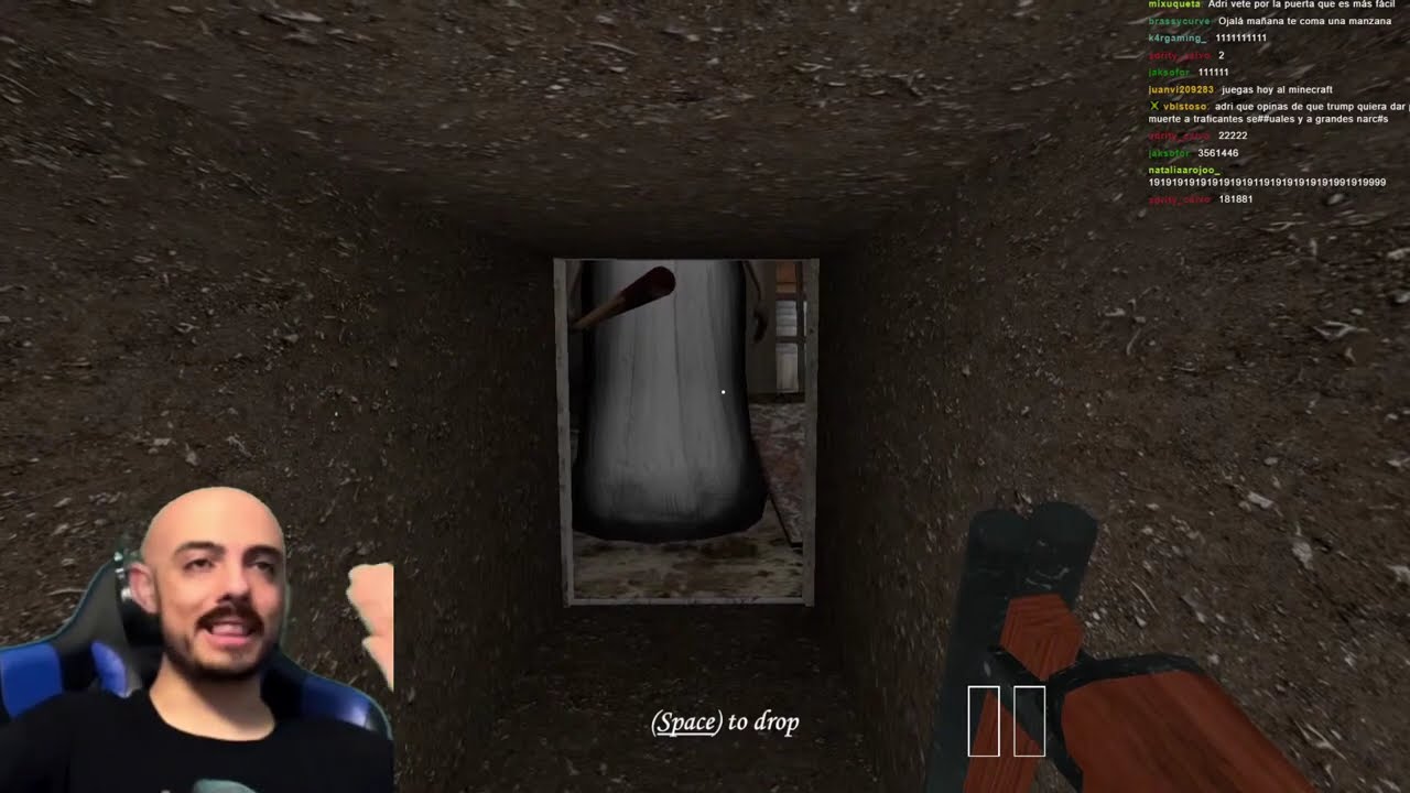 JUGANDO GRANNY E INJERTANDOME PELO