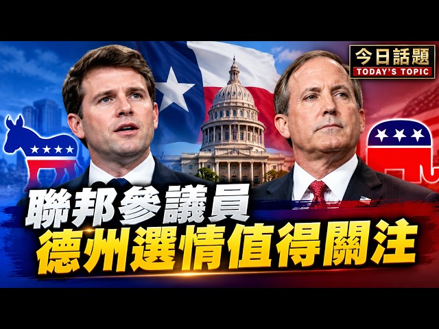聯邦參議員德州選情值得關注｜今日話題｜中迅 高寧 10/20/26