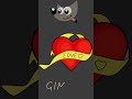 Proces rysowania serca w Gimpie