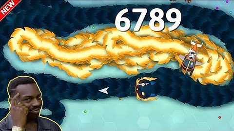 Snake.Io 🐍 Top 1 Biggest Snake Trapped By Fenrir Snake! Epic Snakeio Gameplay