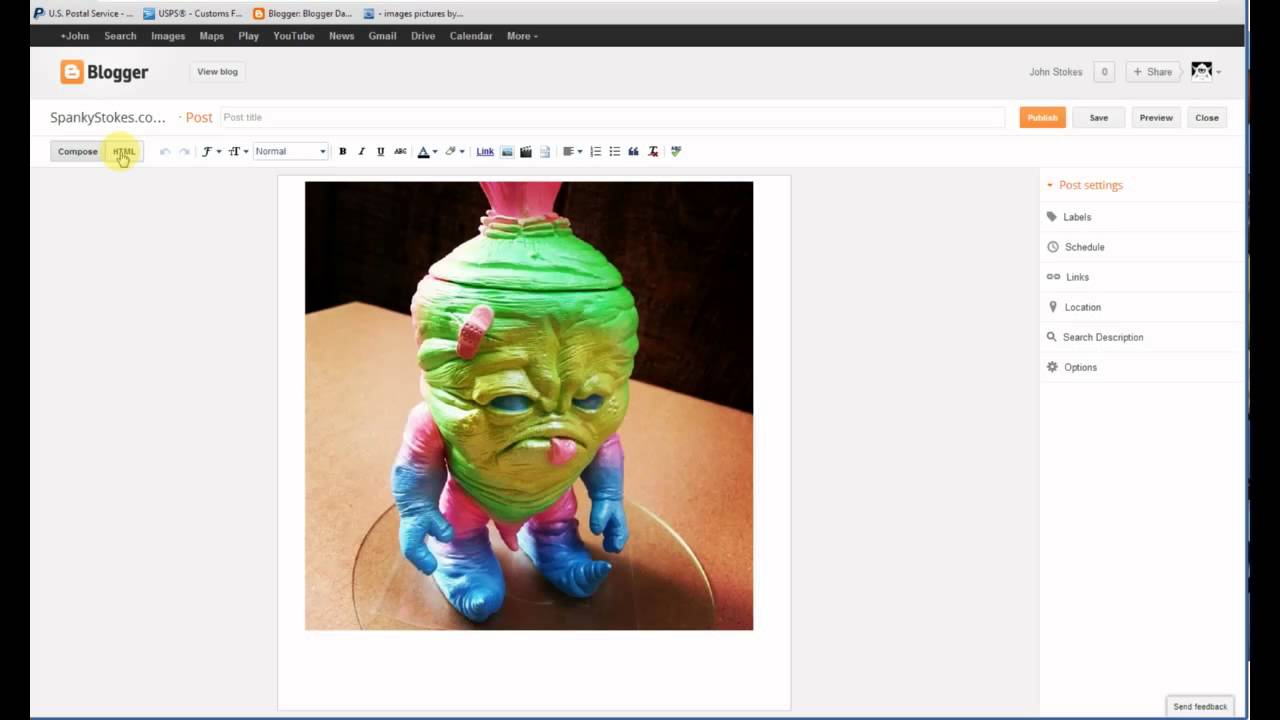 Photobucket Blog Upload a photo to blogger from Photobucket - YouTube