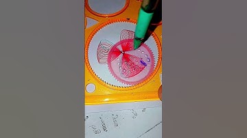 How many rotations did the pen make in total? ?? #spirograph #2025 #shorts #catzzzgamerz