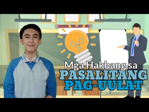 MGA HAKBANG SA PASALITANG PAG-UULAT | ni G. Chadrev Paul Q. Carpe, BACOMM-1A