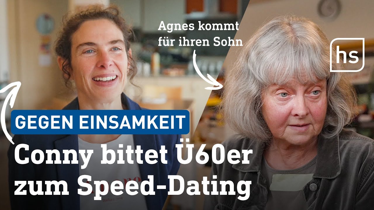 Ungewöhnliches Event: Worüber die Generation 60+ beim Date spricht | hessenschau
