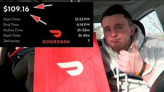 HOW TO MAKE $100+ DOLLARS IN ONLY 3 HOURS (DoorDash 2021) | Is it worth it?