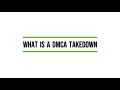 What is a dmca takedown