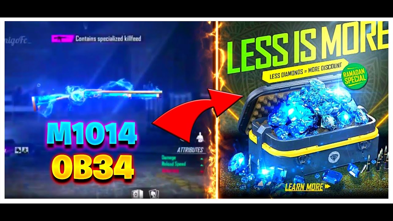 FREE FIRE OB34 UPDATE FULL DETAILS |OB34 UPDATE|FF NEXT TOPUP EVENT|OB34 NEW GUN 