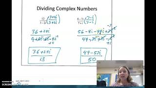 PC 2.4 Complex Numbers Notes (Day 2)