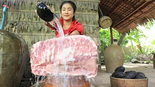 Countryside Life TV: Pork ribs soup with mixed vegetable / Healthy food cooking