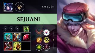 Sejuani Jungle vs Lee Sin - KR Grandmaster Patch 26.08