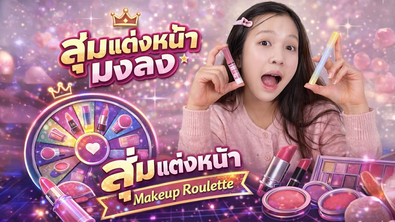 สุ่มเครื่องสำอาง แต่งหน้าจะออกมาอย่างไง