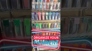 3D Printing Filament dry box storage and tags #3dprinting