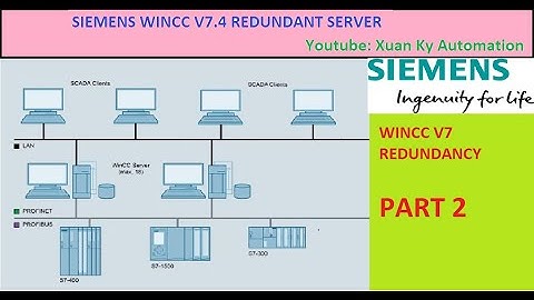 Part 2: Siemens Wincc V7 Redundancy configuration, Hướng dẫn cấu hình redundancy cho wincc V7
