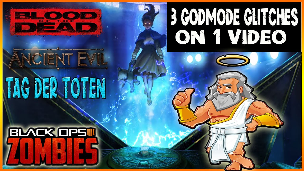 BO4 ZOMBIE : 3 GOD MODE FACILE SUR LES MAPS BLOOD OF THE DEAD/MAL ANCIEN & TAG DER TOTEN EN 2021