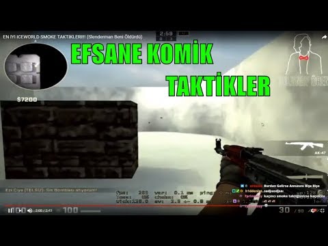 UNLOST TOLUNAY ÖREN ICEWORLD SMOKE TAKTİKLERİ İZLİYOR