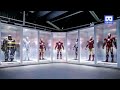 3D 180VR 4K The Greatest IRON MAN Armors history change Iron man Room in Marvel Avengers Station