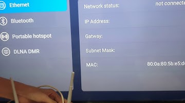 How to connect Ethernet on Zidoo Z9S