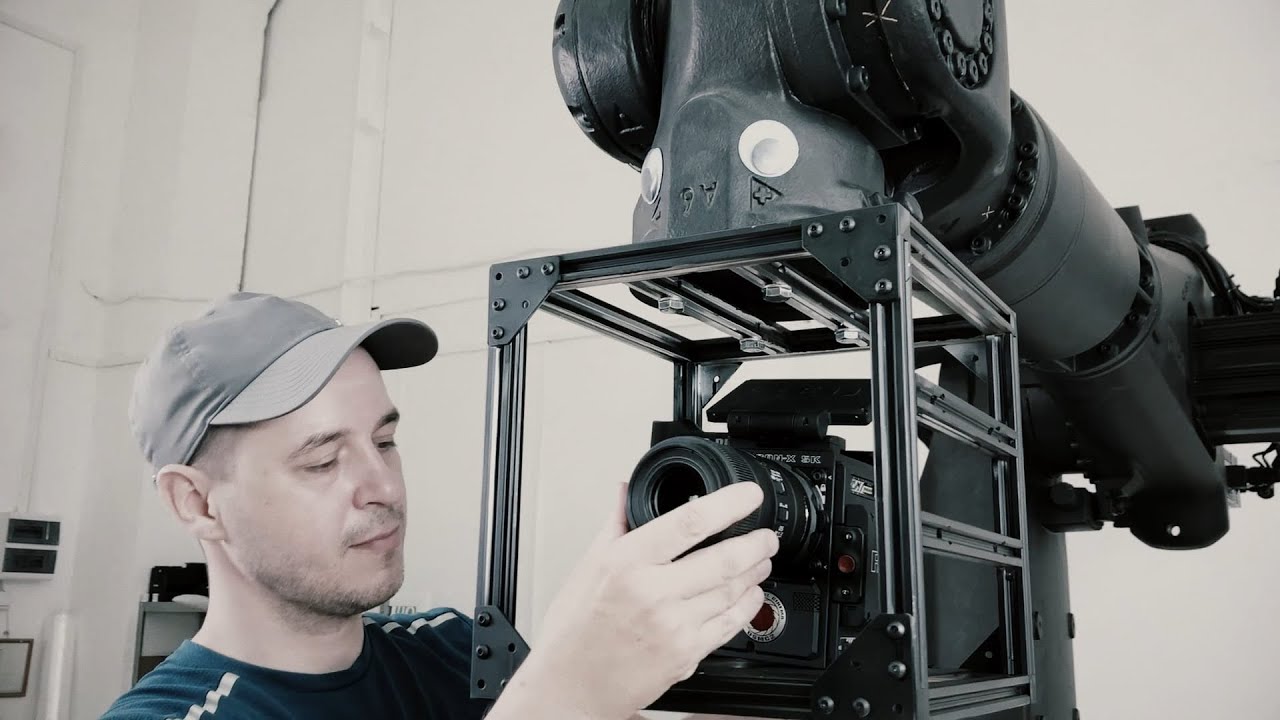 The New Camera Robot Arm Installation - YouTube