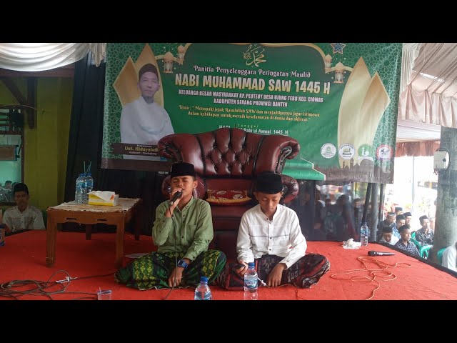 Qori Cilik Nasional Ust. M. Fadhil & Ust. Nizam Maulid Nabi Muhammad SAW 1445 H class=