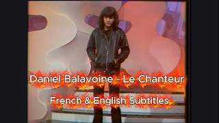 Daniel Balavoine Le chanteur ( French English Subtitles )